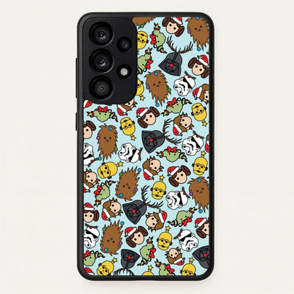 Star Wars Christmas Pattern  - Star Wars Phone Case for Galaxy A53