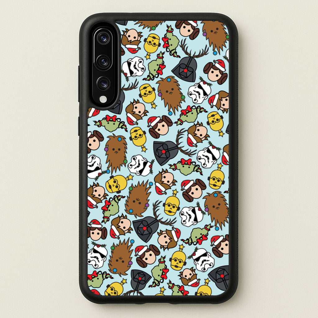 Star Wars Christmas Pattern  - Star Wars Phone Case for Huawei P20 Pro