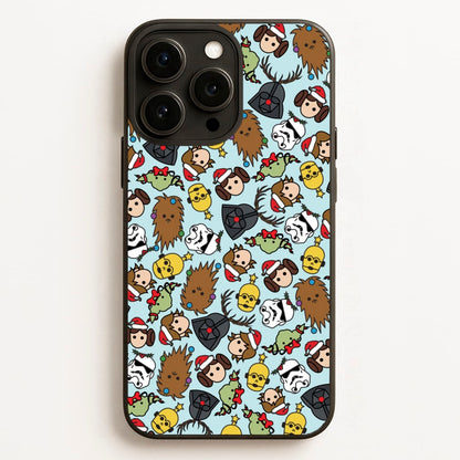 Star Wars Christmas Pattern  - Star Wars Phone Case for iPhone 12 Pro Max