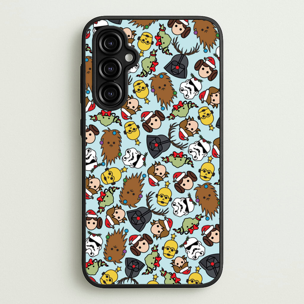 Star Wars Christmas Pattern  - Star Wars Phone Case for Galaxy A14