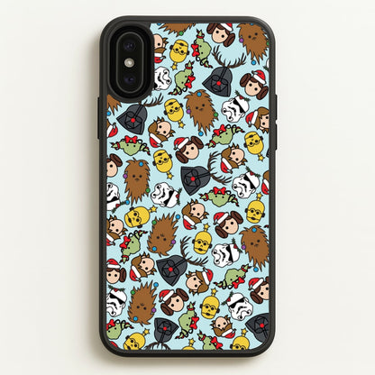 Star Wars Christmas Pattern  - Star Wars Phone Case for iPhone XS Max