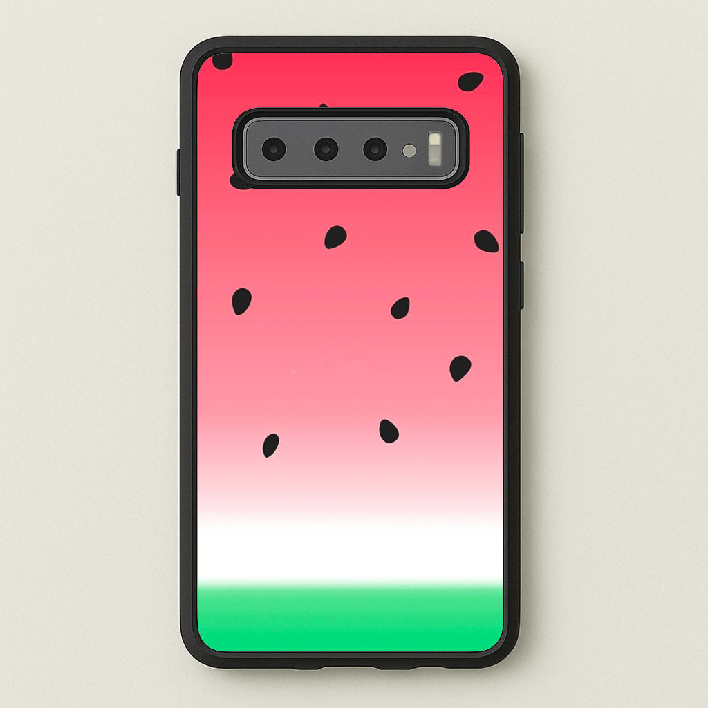Watermelon Ombre  - Summer Phone Case for Galaxy S10 Plus
