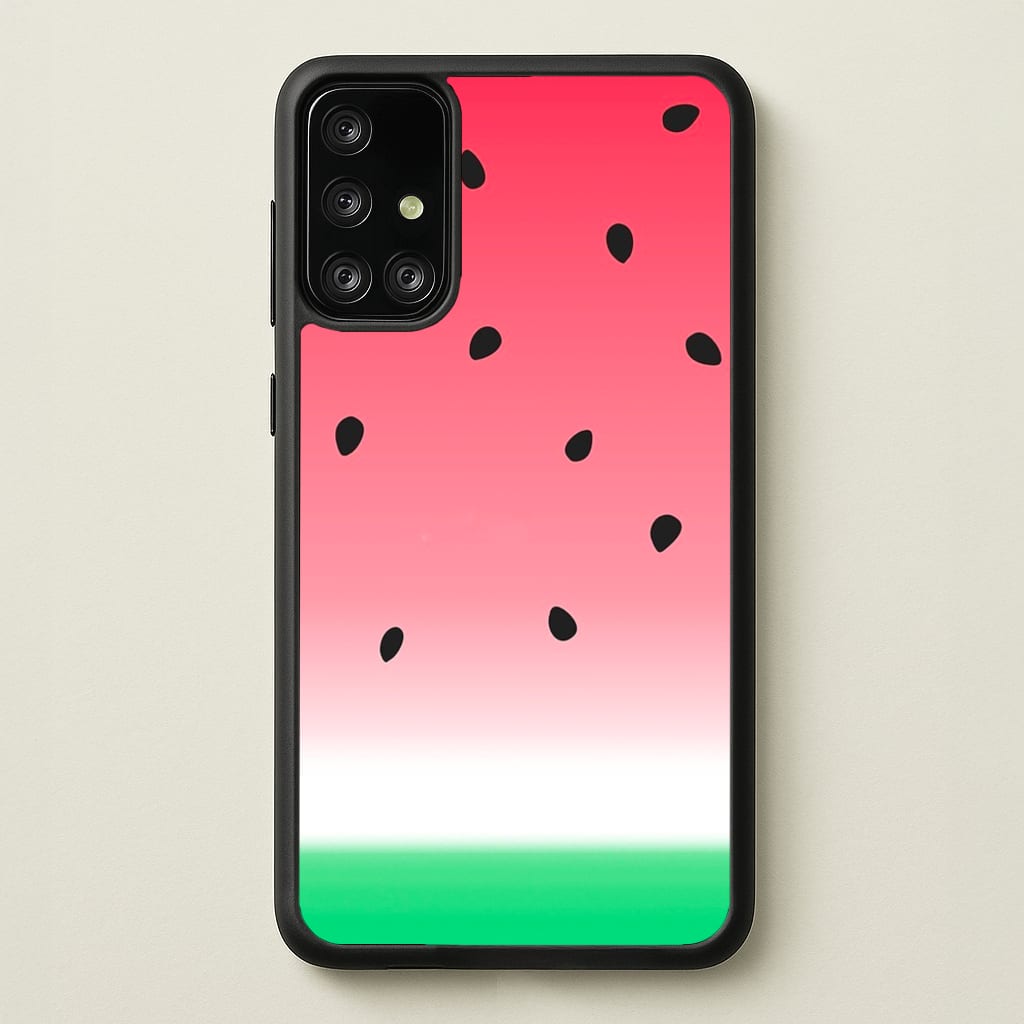 Watermelon Ombre  - Summer Phone Case for Galaxy A71