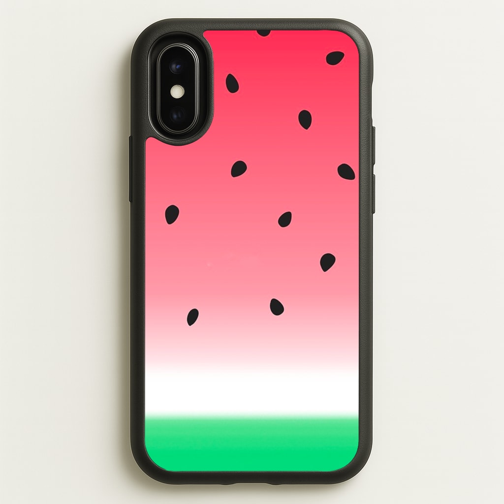 Watermelon Ombre  - Summer Phone Case for iPhone X / XS