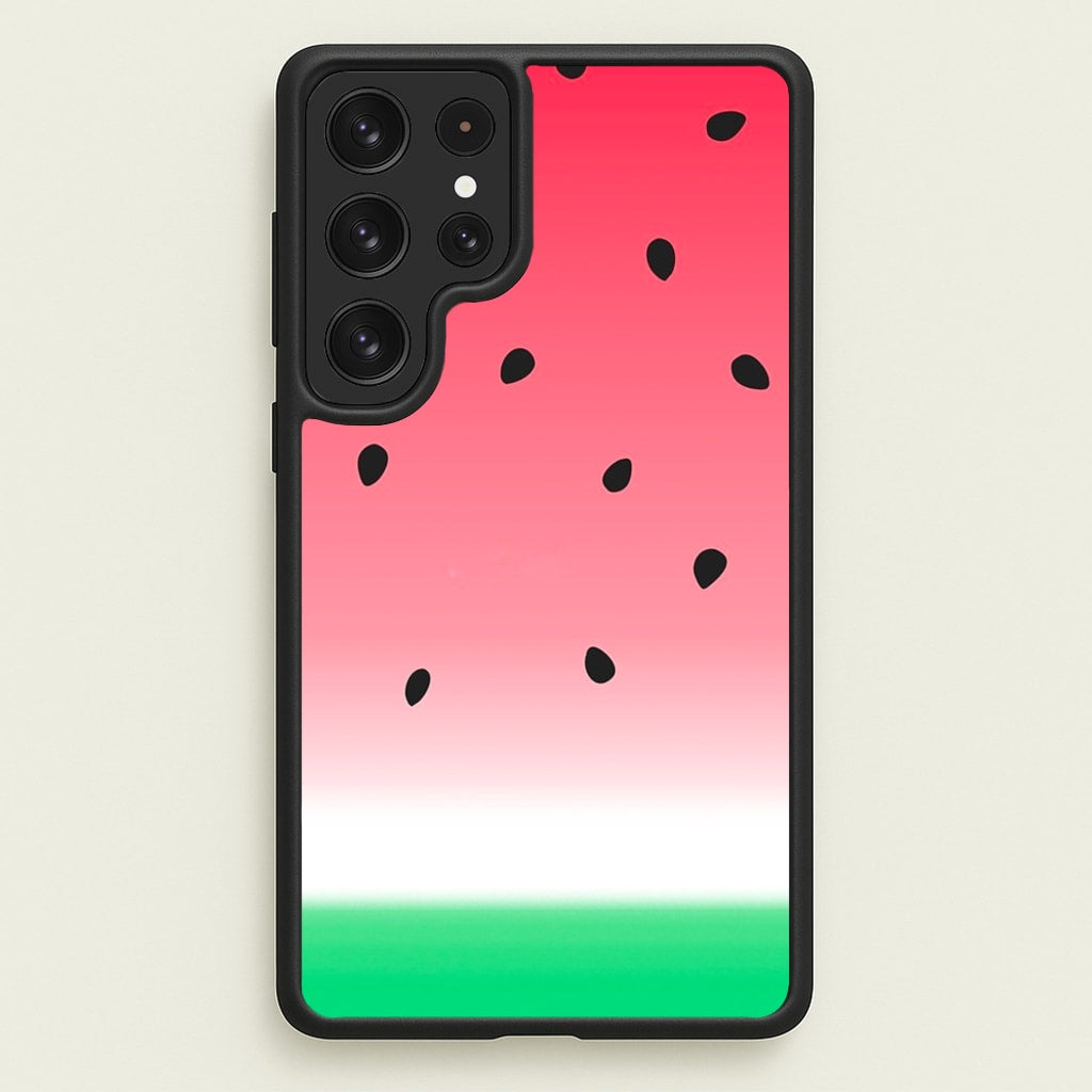 Watermelon Ombre  - Summer Phone Case for Galaxy S22 Ultra