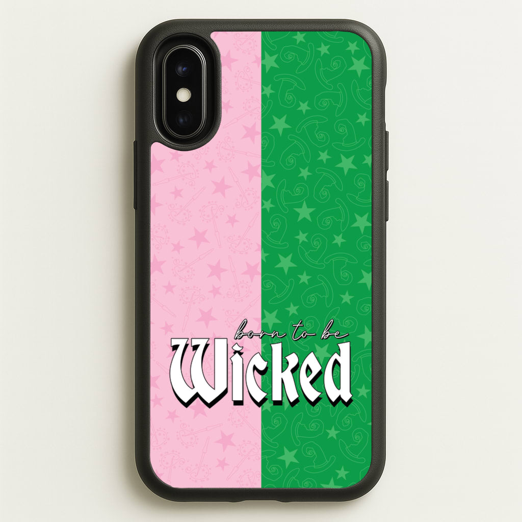 Born To Be Wicked  - Wicked Phone Case for iPhone X / XS