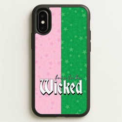 Born To Be Wicked  - Wicked Phone Case for iPhone X / XS