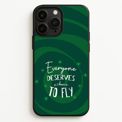 Everyone Deserves A Chance To Fly  - Wicked Phone Case for iPhone 11 Pro
