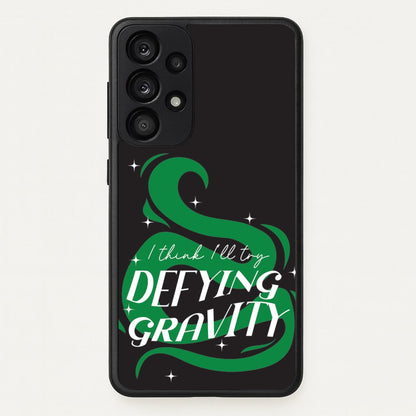 I Think I'll Try Defying Gravity  - Wicked Phone Case for Galaxy A33