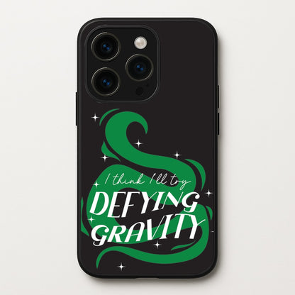 I Think I'll Try Defying Gravity  - Wicked Phone Case for iPhone 15 Pro