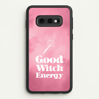 Good Witch Energy  - Wicked Phone Case for Galaxy S10e