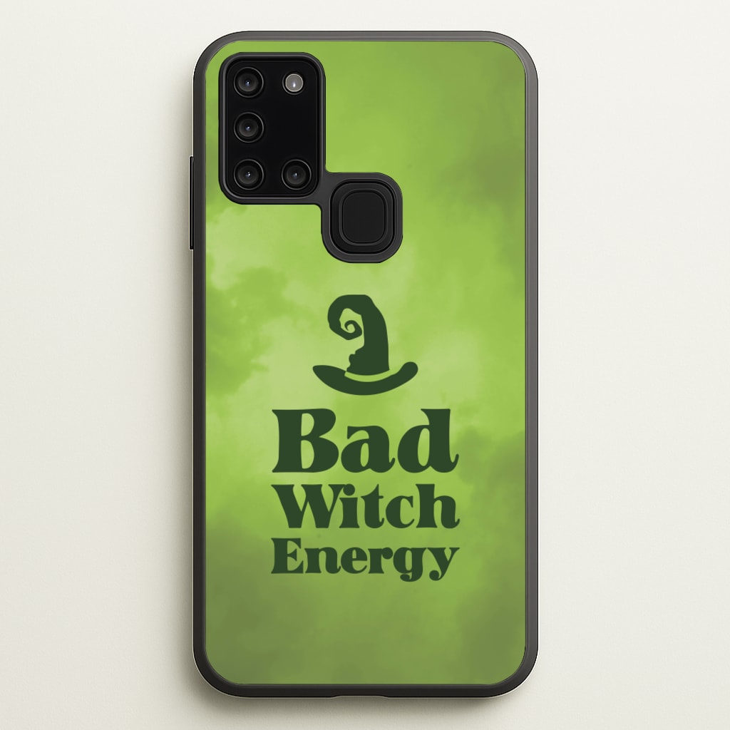 Bad Witch Energy  - Wicked Phone Case for Galaxy A21s
