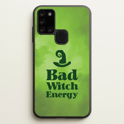 Bad Witch Energy  - Wicked Phone Case for Galaxy A21s