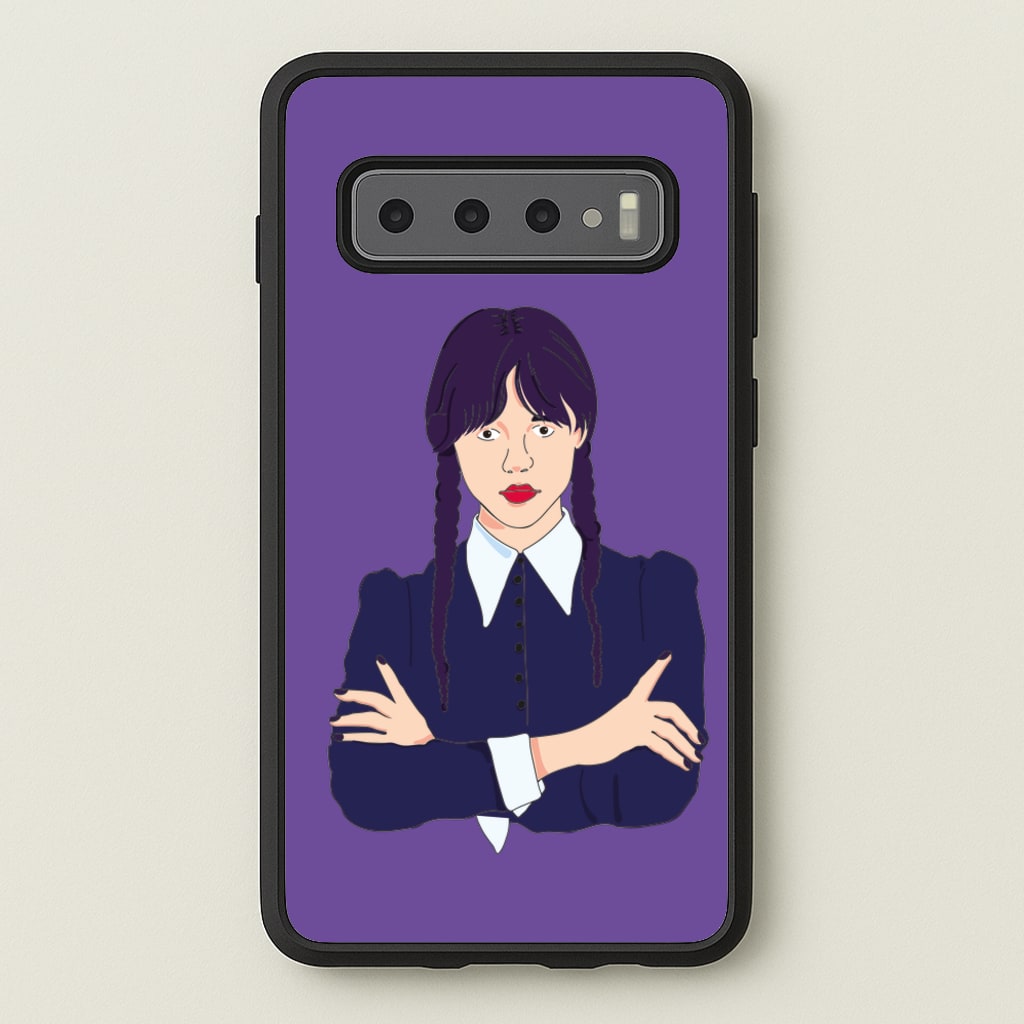 Wednesday Addams Wednesday  - Wednesday Phone Case for Galaxy S10 Plus