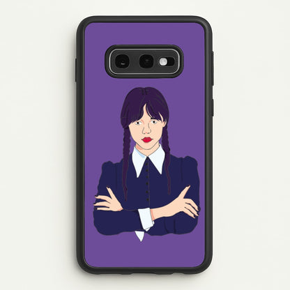Wednesday Addams Wednesday  - Wednesday Phone Case for Galaxy S10e