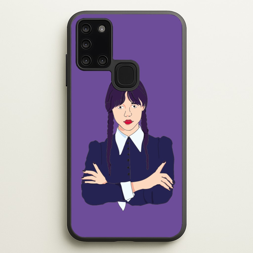 Wednesday Addams Wednesday  - Wednesday Phone Case for Galaxy A21s