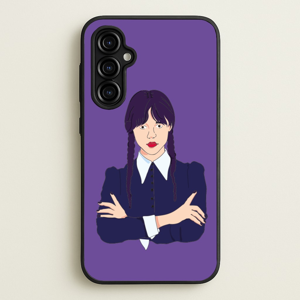 Wednesday Addams Wednesday  - Wednesday Phone Case for Galaxy A54