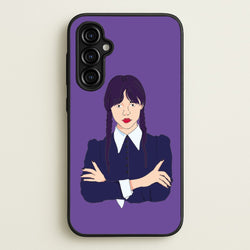 Wednesday Addams Wednesday  - Wednesday Phone Case for Galaxy A54