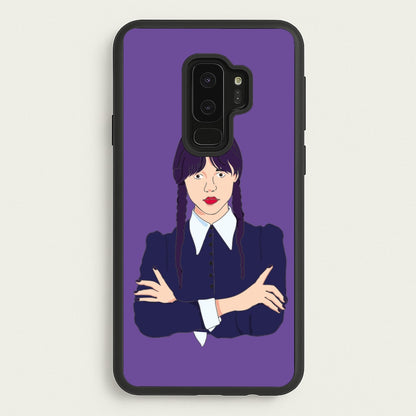 Wednesday Addams Wednesday  - Wednesday Phone Case for Galaxy S9 Plus