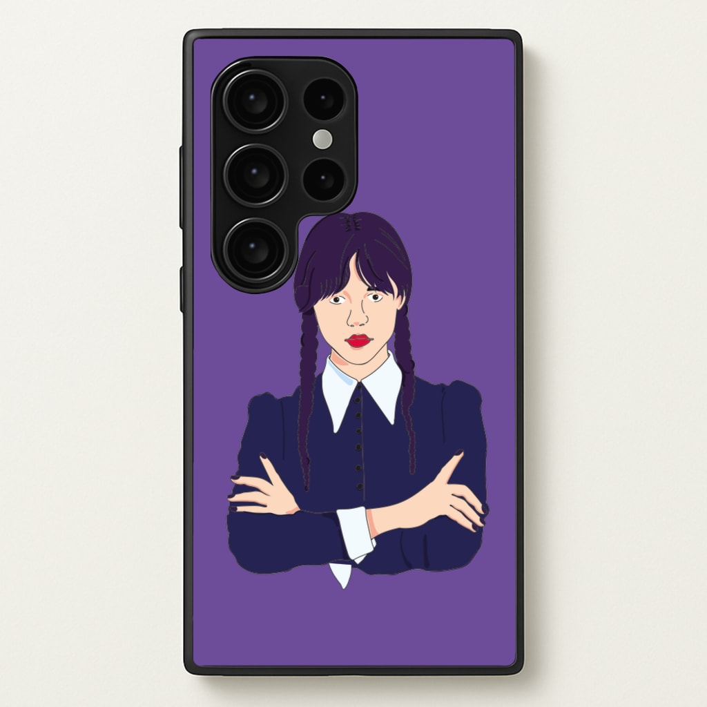 Wednesday Addams Wednesday  - Wednesday Phone Case for Galaxy S24 Ultra