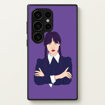 Wednesday Addams Wednesday  - Wednesday Phone Case for Galaxy S24 Ultra