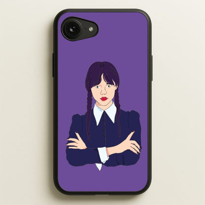 Wednesday Addams Wednesday  - Wednesday Phone Case for iPhone 16e