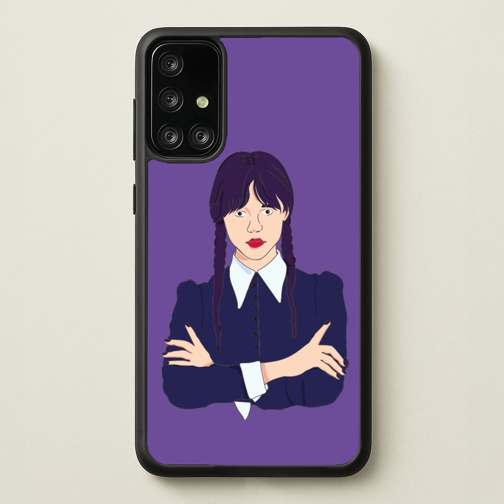 Wednesday Addams Wednesday  - Wednesday Phone Case for Galaxy A71