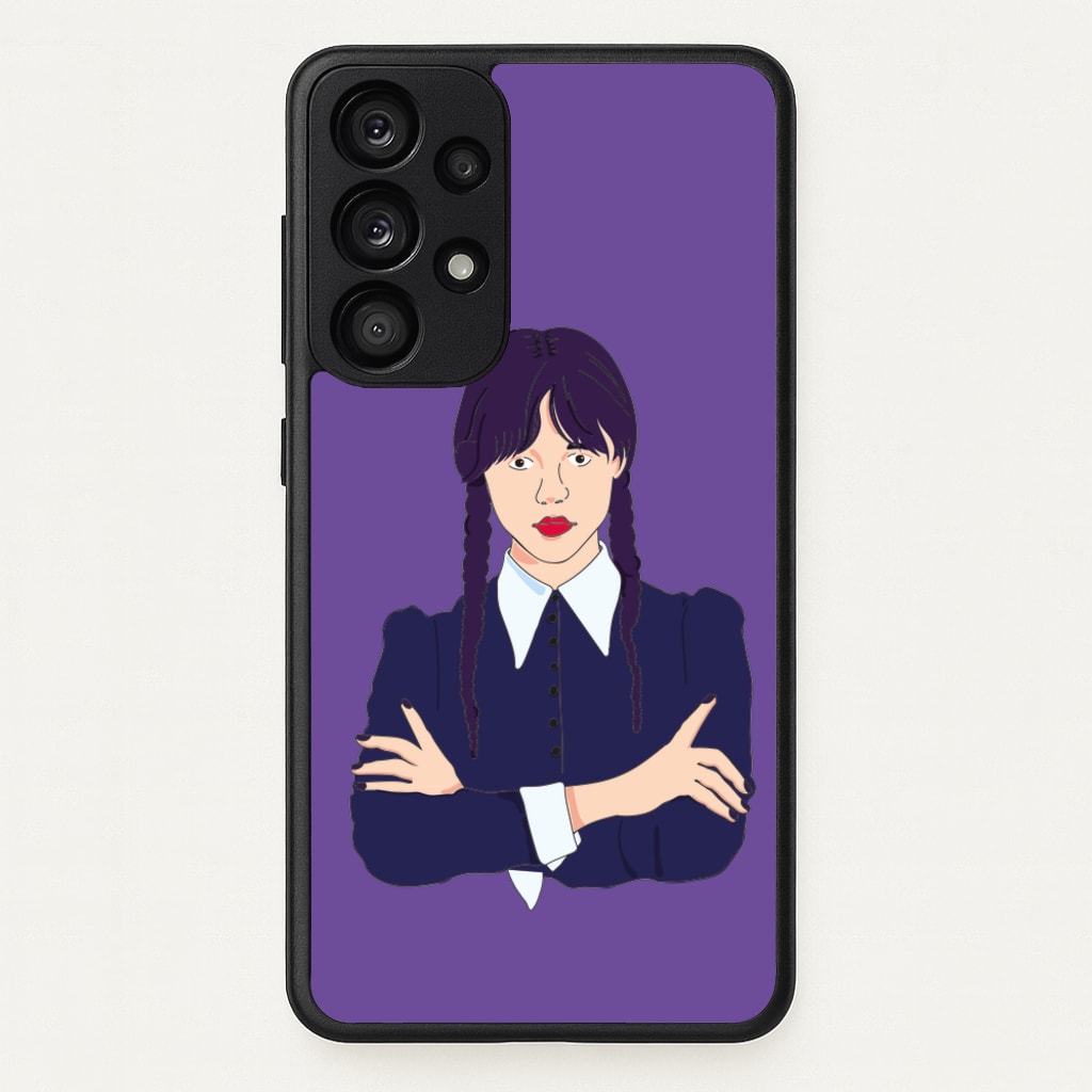 Wednesday Addams Wednesday  - Wednesday Phone Case for Galaxy A53