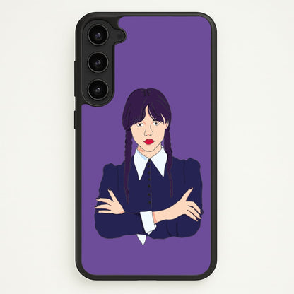 Wednesday Addams Wednesday  - Wednesday Phone Case for Galaxy S23