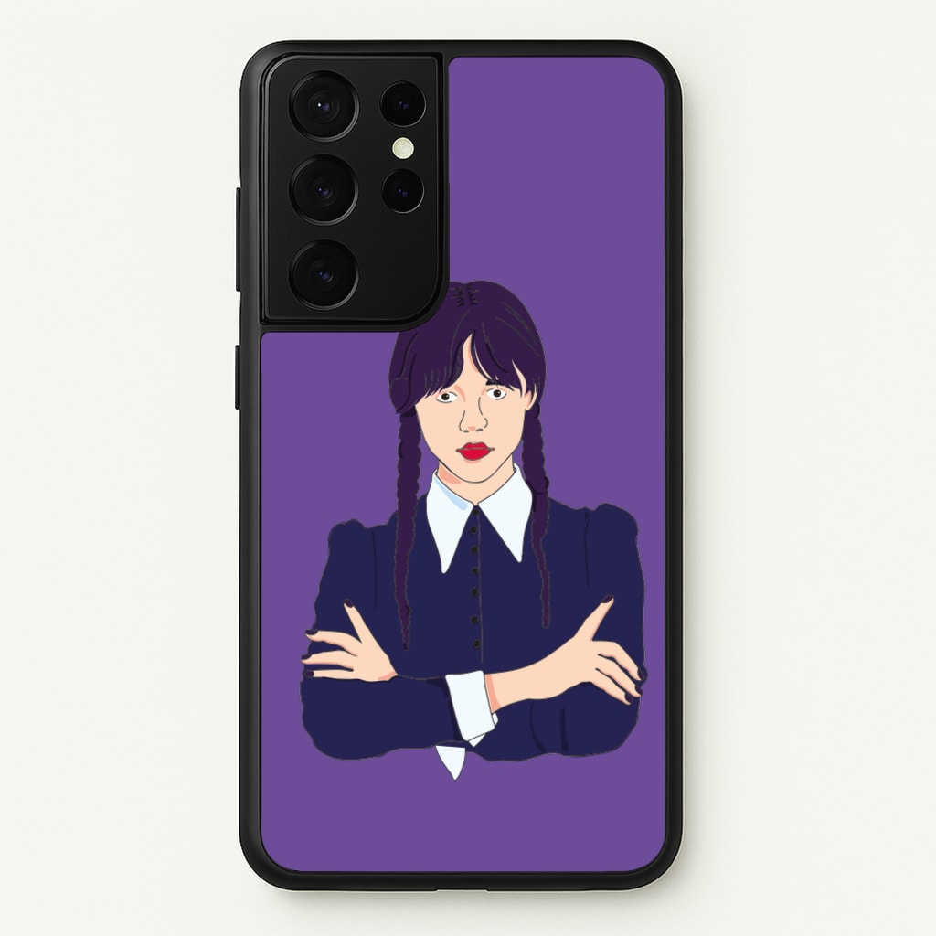Wednesday Addams Wednesday  - Wednesday Phone Case for Galaxy S21 Ultra