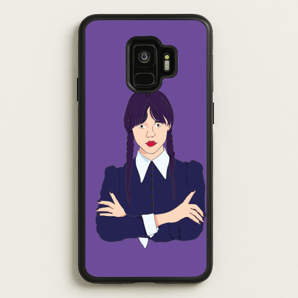 Wednesday Addams Wednesday  - Wednesday Phone Case for Galaxy S9