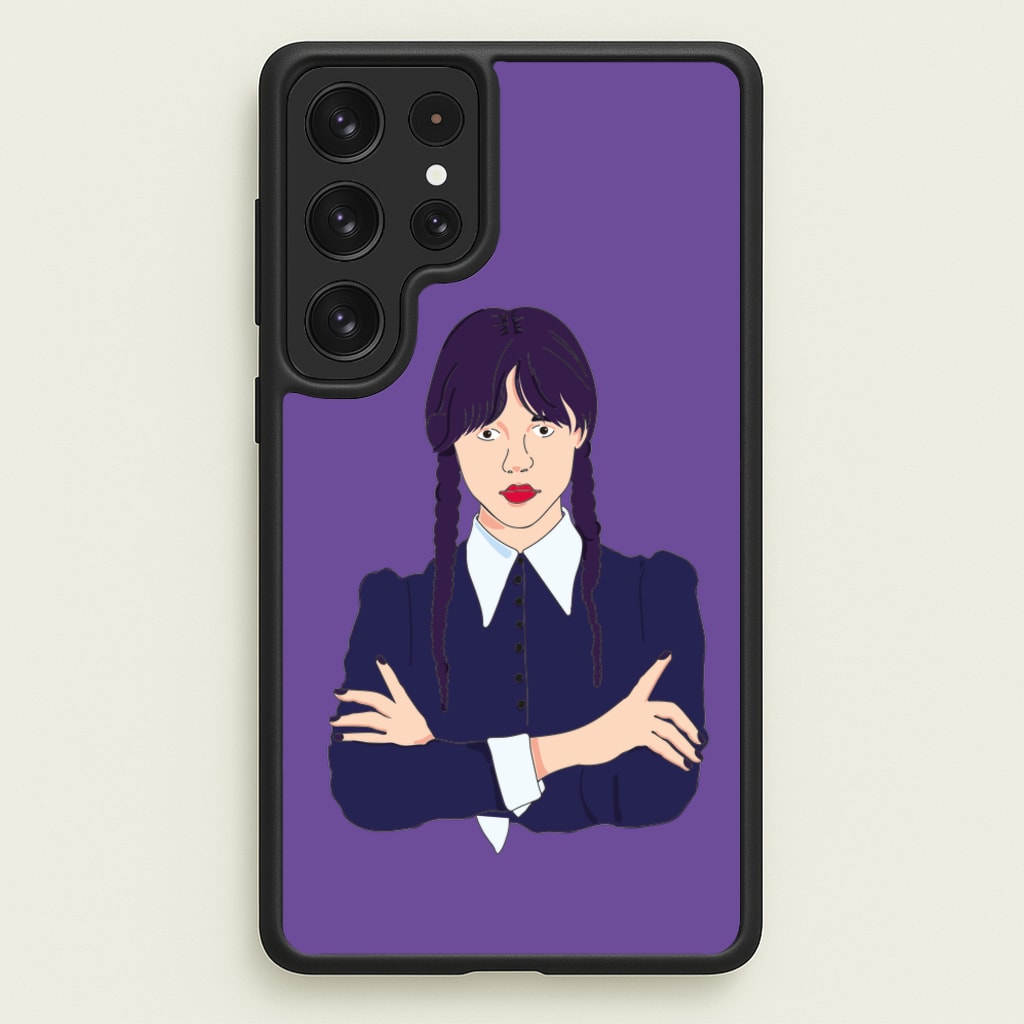 Wednesday Addams Wednesday  - Wednesday Phone Case for Galaxy S22 Ultra