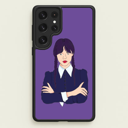 Wednesday Addams Wednesday  - Wednesday Phone Case for Galaxy S22 Ultra