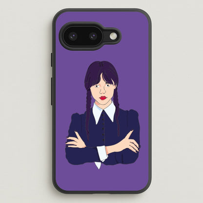 Wednesday Addams Wednesday  - Wednesday Phone Case for Google Pixel 9a