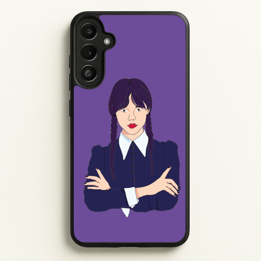 Wednesday Addams Wednesday  - Wednesday Phone Case for Galaxy A34