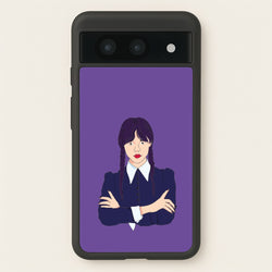 Wednesday Addams Wednesday  - Wednesday Phone Case for Google Pixel 8a