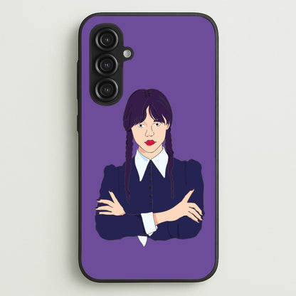 Wednesday Addams Wednesday  - Wednesday Phone Case for Galaxy S23FE
