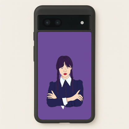 Wednesday Addams Wednesday  - Wednesday Phone Case for Google Pixel 6a