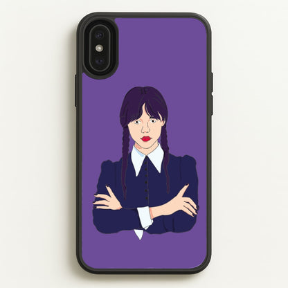 Wednesday Addams Wednesday  - Wednesday Phone Case for iPhone XS Max