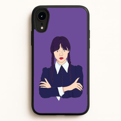 Wednesday Addams Wednesday  - Wednesday Phone Case for iPhone XR