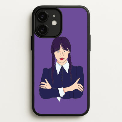 Wednesday Addams Wednesday  - Wednesday Phone Case for iPhone 11