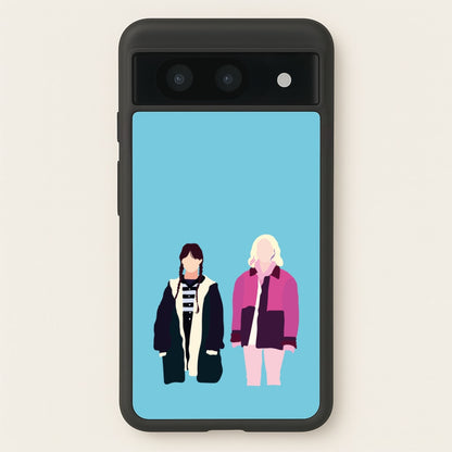 Sinclair And Wednesday  - Wednesday Phone Case for Google Pixel 8a