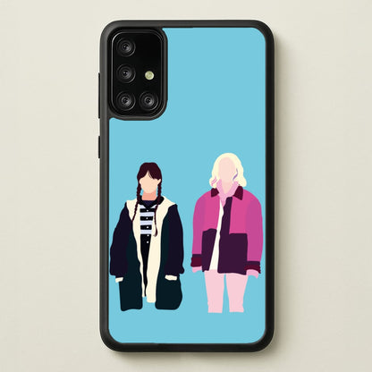 Sinclair And Wednesday  - Wednesday Phone Case for Galaxy A71