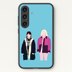 Sinclair And Wednesday  - Wednesday Phone Case for Galaxy S24 Plus