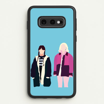 Sinclair And Wednesday  - Wednesday Phone Case for Galaxy S10e