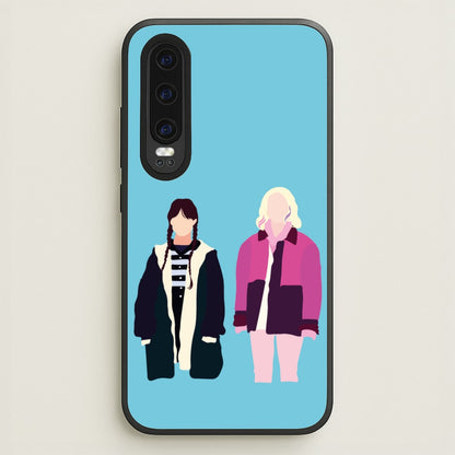 Sinclair And Wednesday  - Wednesday Phone Case for Huawei P30