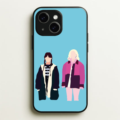 Sinclair And Wednesday  - Wednesday Phone Case for iPhone 14 Plus
