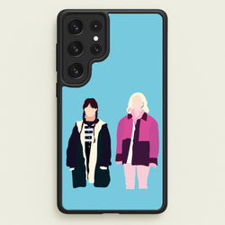 Sinclair And Wednesday  - Wednesday Phone Case for Galaxy S22 Ultra