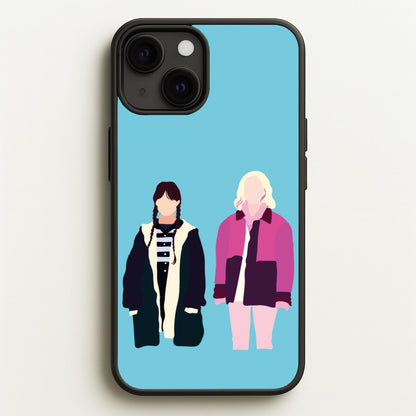 Sinclair And Wednesday  - Wednesday Phone Case for iPhone 13 Mini