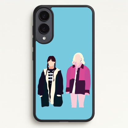 Sinclair And Wednesday  - Wednesday Phone Case for Galaxy S25 Edge